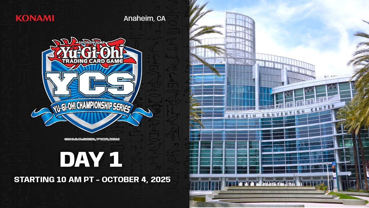Yu-Gi-Oh! TCG YCS Anaheim, CA - Day 1
