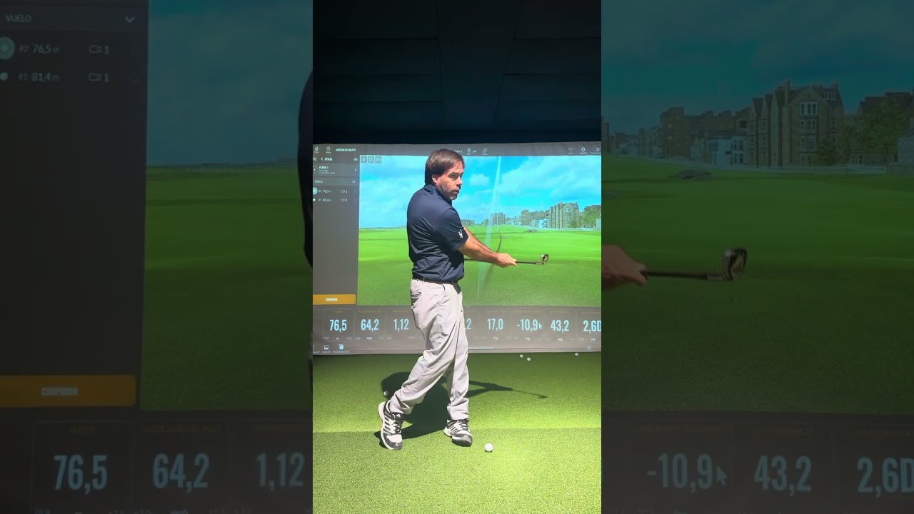 Clase de hoy MANTENER LA CARA DEL PALO ESTABLE DURANTE EL IMPACTO
