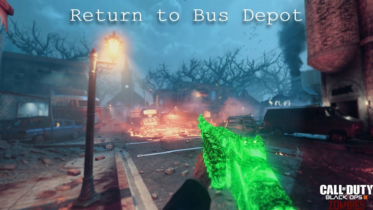 COD Black Ops 3 Custom Map - Return to Bus Depot (Mod Showcase)