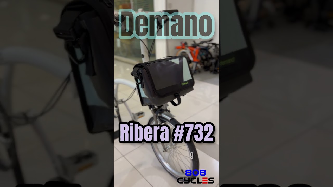Demano Ribera (#732) Mini Front Bag for Brompton