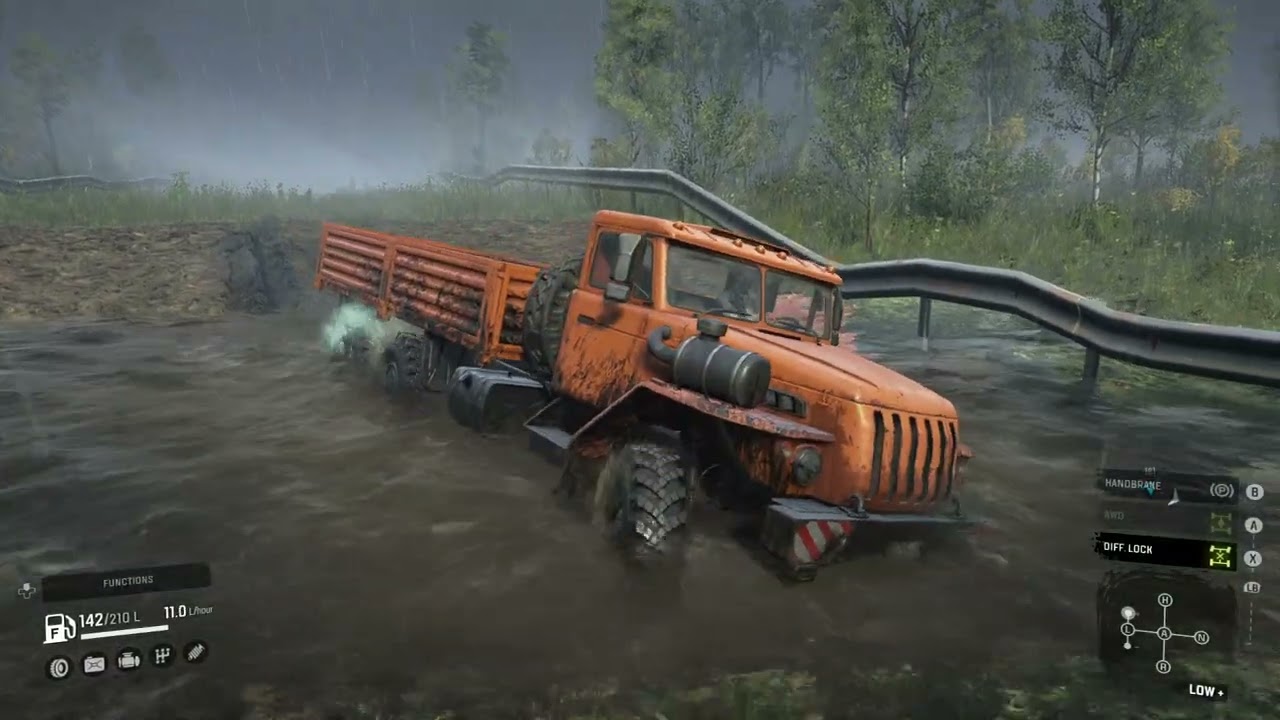SnowRunner: Rfs 4 test & Real Life Mod Plus