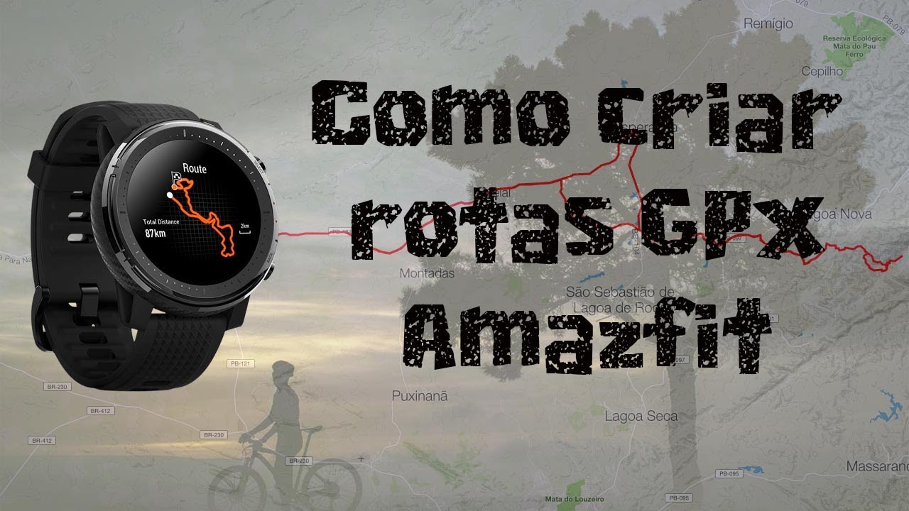 Como criar uma rota GPX Amazfit (passo a passo)