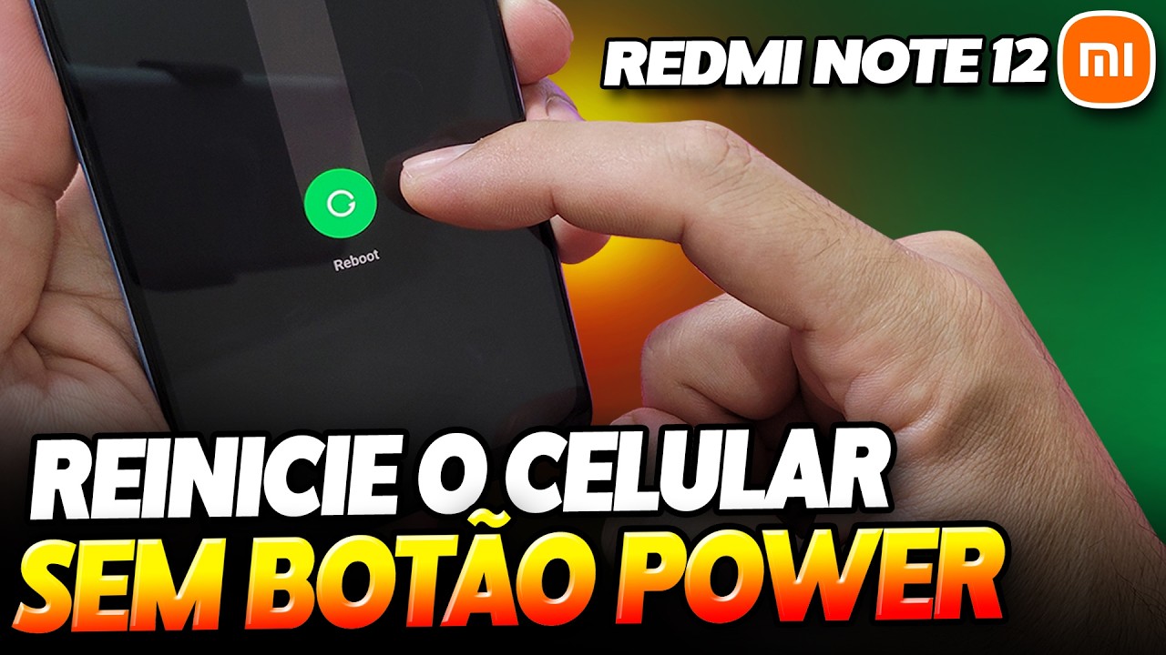 Como reiniciar o Redmi Note 12 sem o botão Power (truque fácil!)