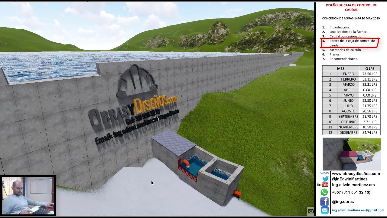 DISEÑO CAJA DE CONTROL DE CAUDAL