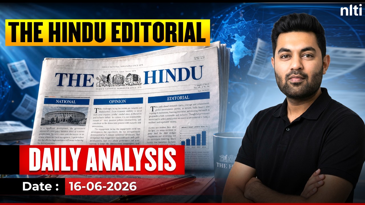 CLAT 2027 | The Hindu Editorial Analysis | Daily Live News | Current Affairs