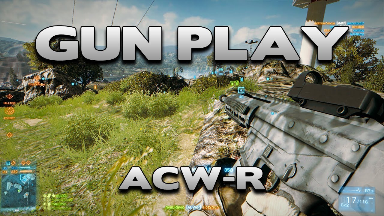 Battlefield 3 Gun Play : ACW-R