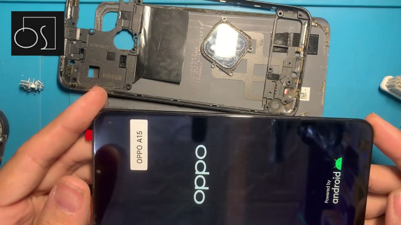 Oppo A15 screen replacement تغيير شاشه اوبو اي 15