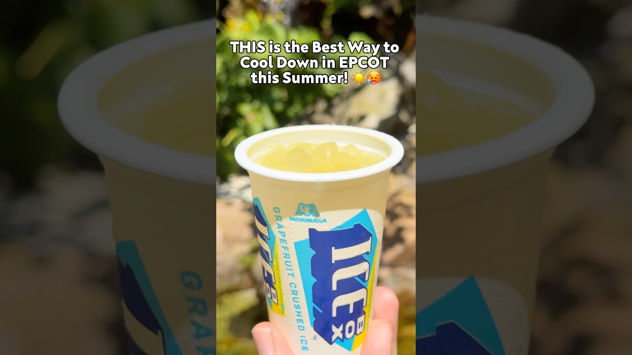 The BEST Way to Cool Down in EPCOT This Summer ☀️🥵