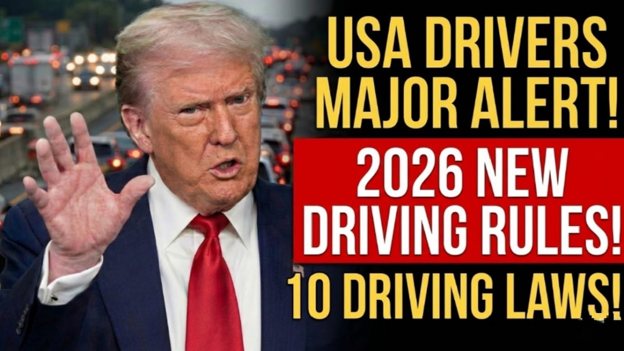 🚗 2026 Traffic Law Updates: 10 New Rules Every Driver Must Follow &mdash; #4 Is Critical!