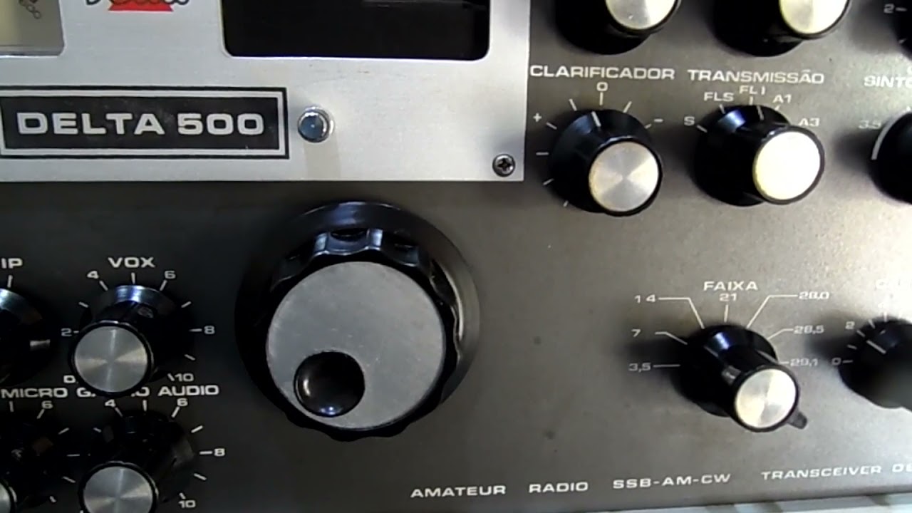 MINHA 1ª INSTALAÇÃO DO DDS NO RÁDIO DELTA 500