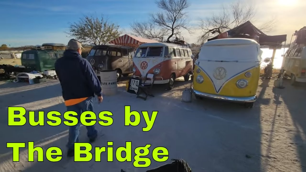 550 mile drive in a 60 year old VW BUS to BUSSES BY THE BRIDGE Westfalia Bay window Vanagon 2022