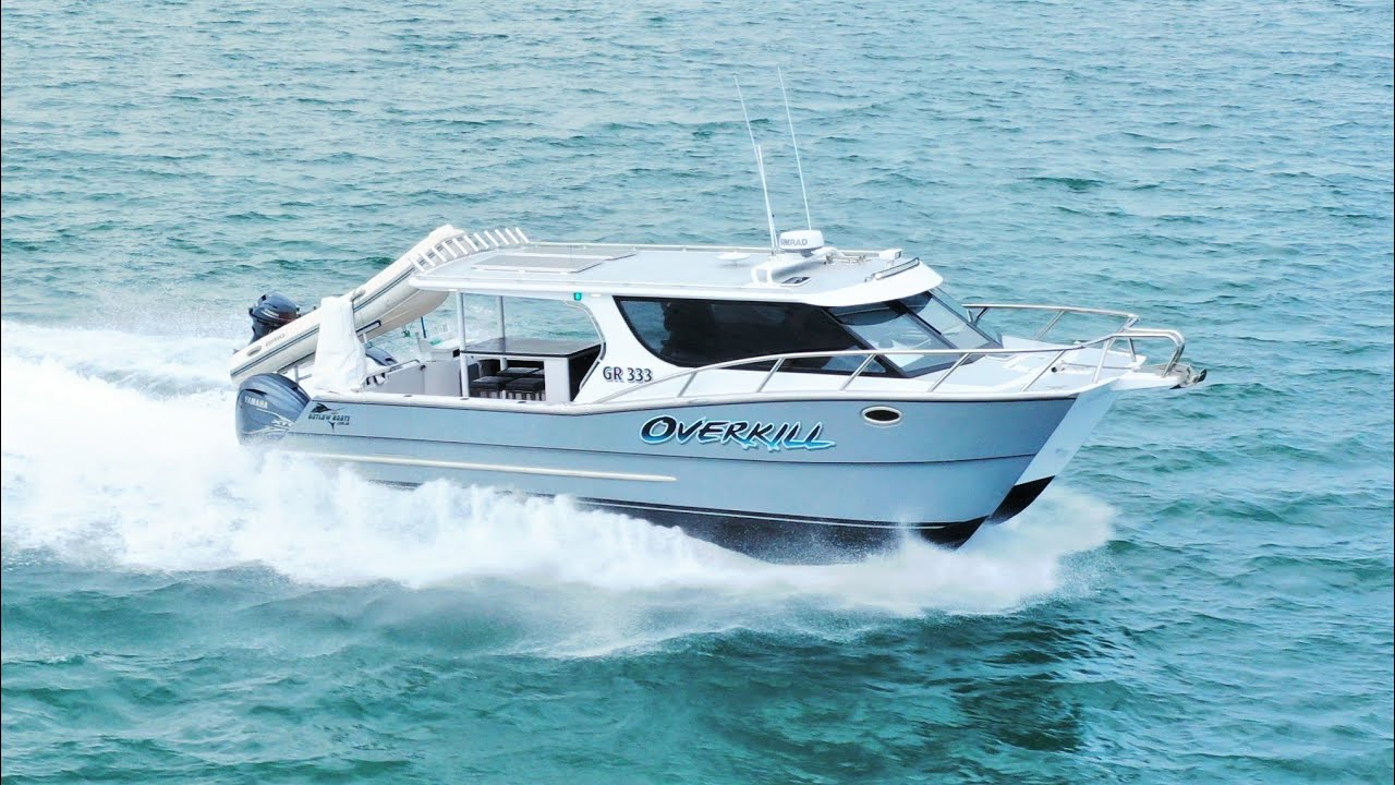 2021 Outlaw Boats 10m Catamaran FOR SALE @ Oceaneer Marine Brokers