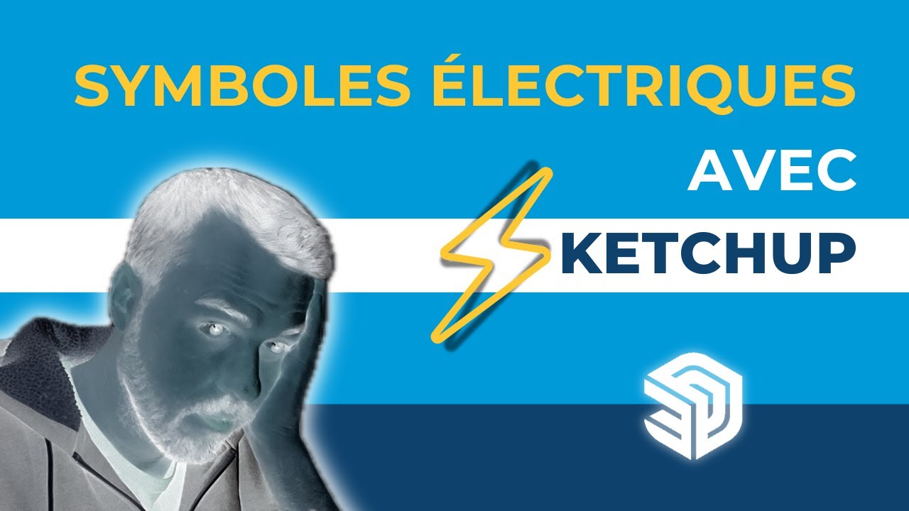 Template Symboles Électriques SketchUp & AutoCAD | Norme IEC 60617 | Tuto Complet