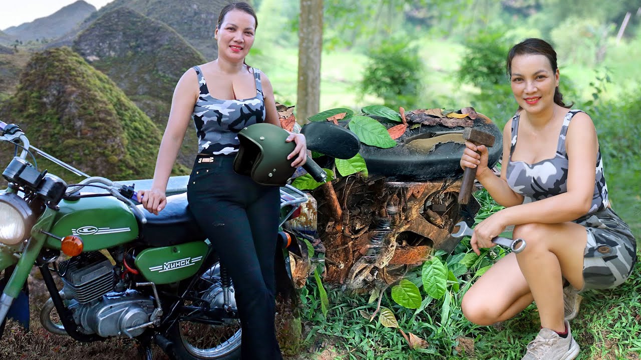 Time-Lapse Video: The Genius Girl’s Challenge — Reviving the Long-Abandoned Minsk 125