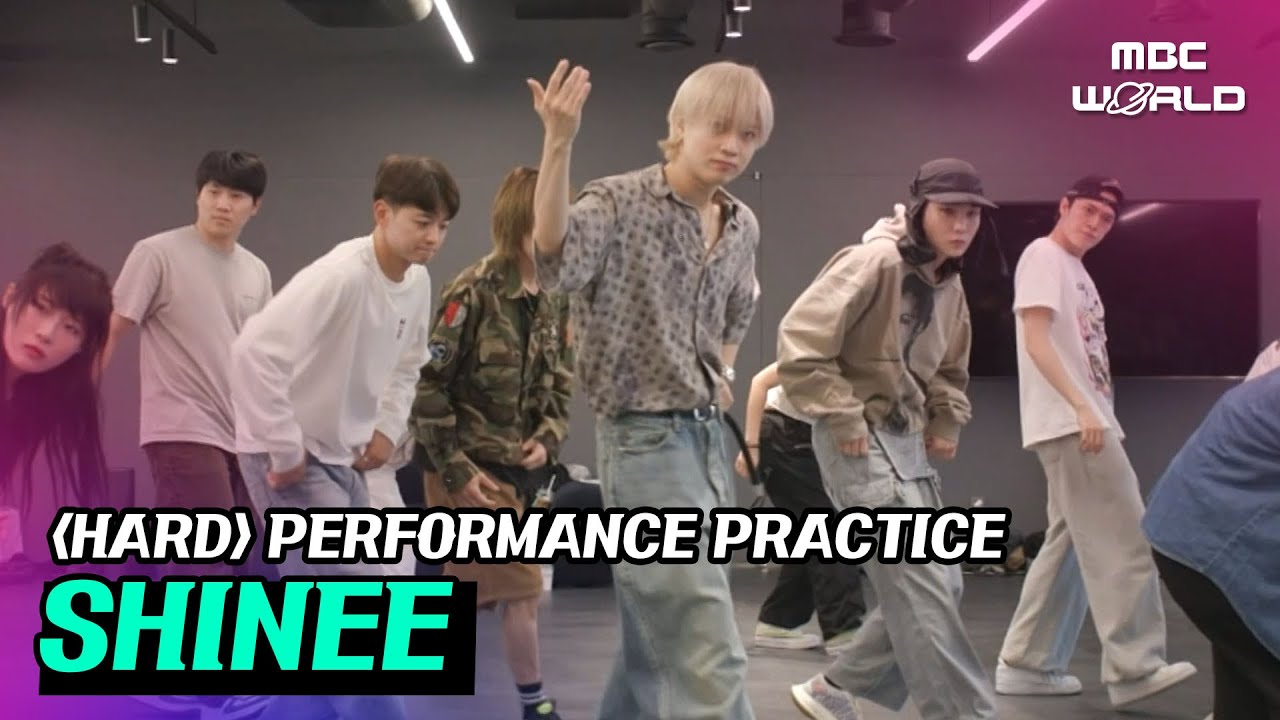 [C.C.] SHINEE practicing 