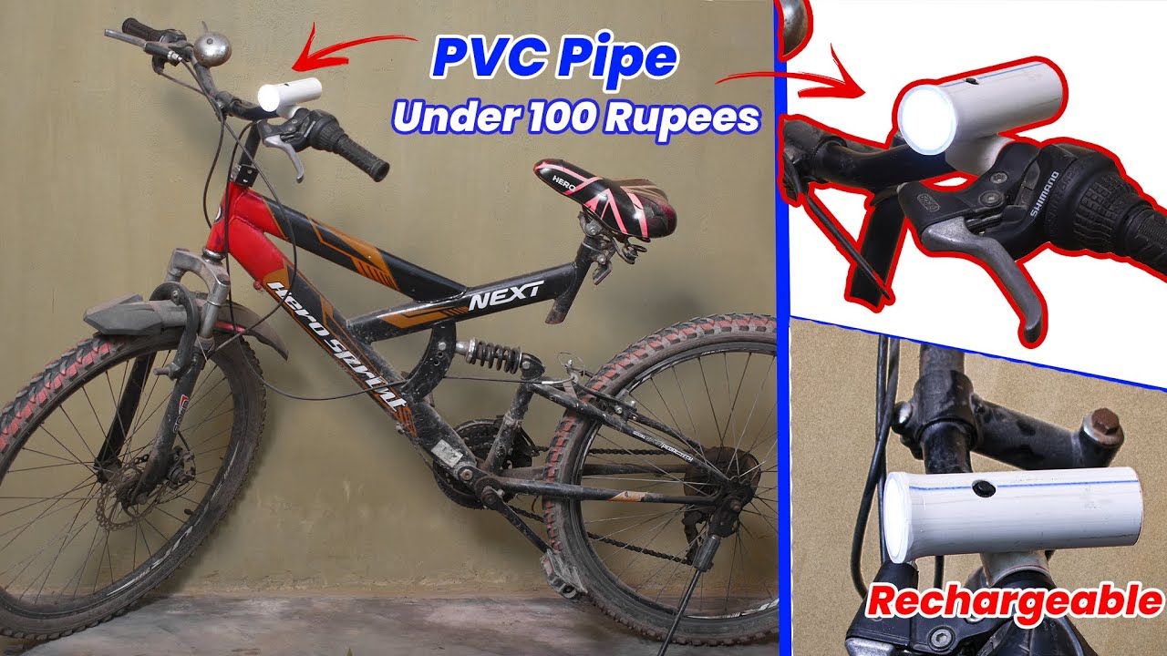 How to make a rechargeable bicycle headlight | By Ezio's DIY