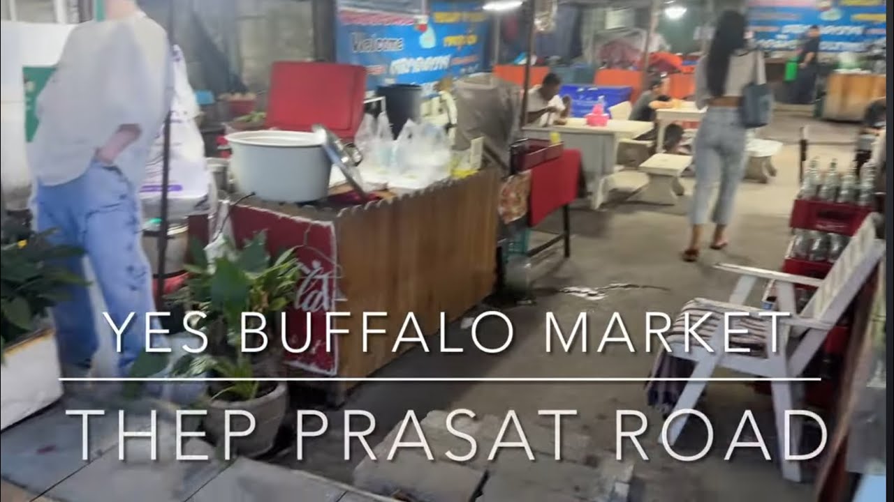 Buffalo Market Thep Prasit Road Pattaya