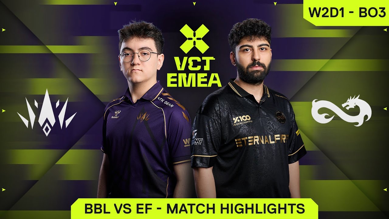 EF vs BBL - VCT EMEA Stage 1 - W2D1 - Highlights