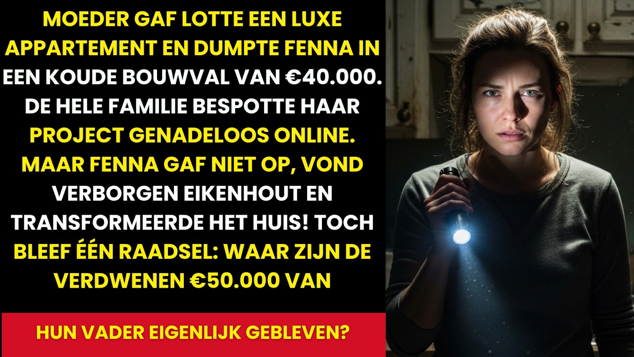 Familie: Moeder Gaf Haar Een BOUWVAL Van €40.000 En Zus Kreeg Luxe — Toen Gebeurde DIT!|waargebeurd