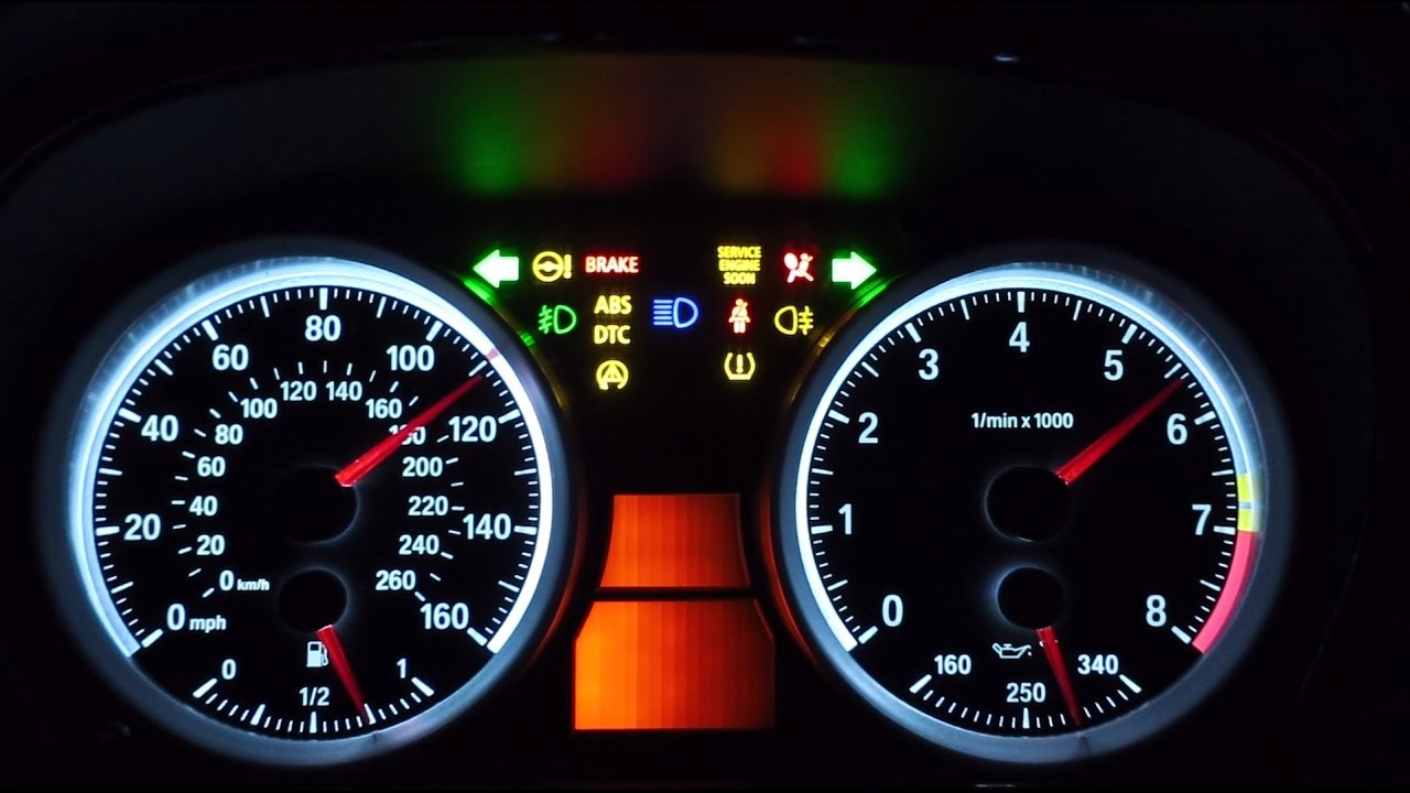 E90 BMW 335i Gauge Test (Converted to M3 Look)