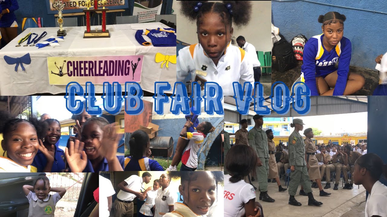 Club Fair Vlog//GRWM +madness 😂+school vlog + supporters 🫶