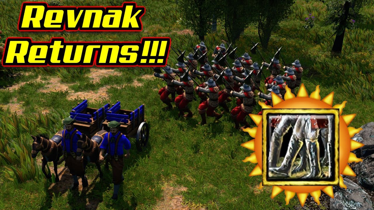 Revnak returns to the 1v1 ladder!!!  AOE3