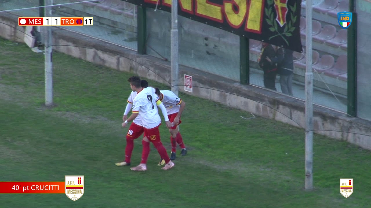 Messina - Troina 1-2 | Serie D, Girone I - 18a giornata