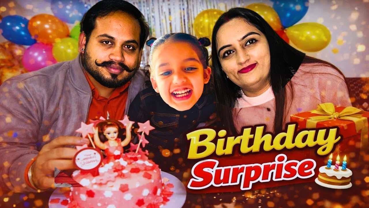 Shanvi Ke Birthday Par Dil Se Celebration ❤️🎂 | Birthday Surprise, Cake & Dinner