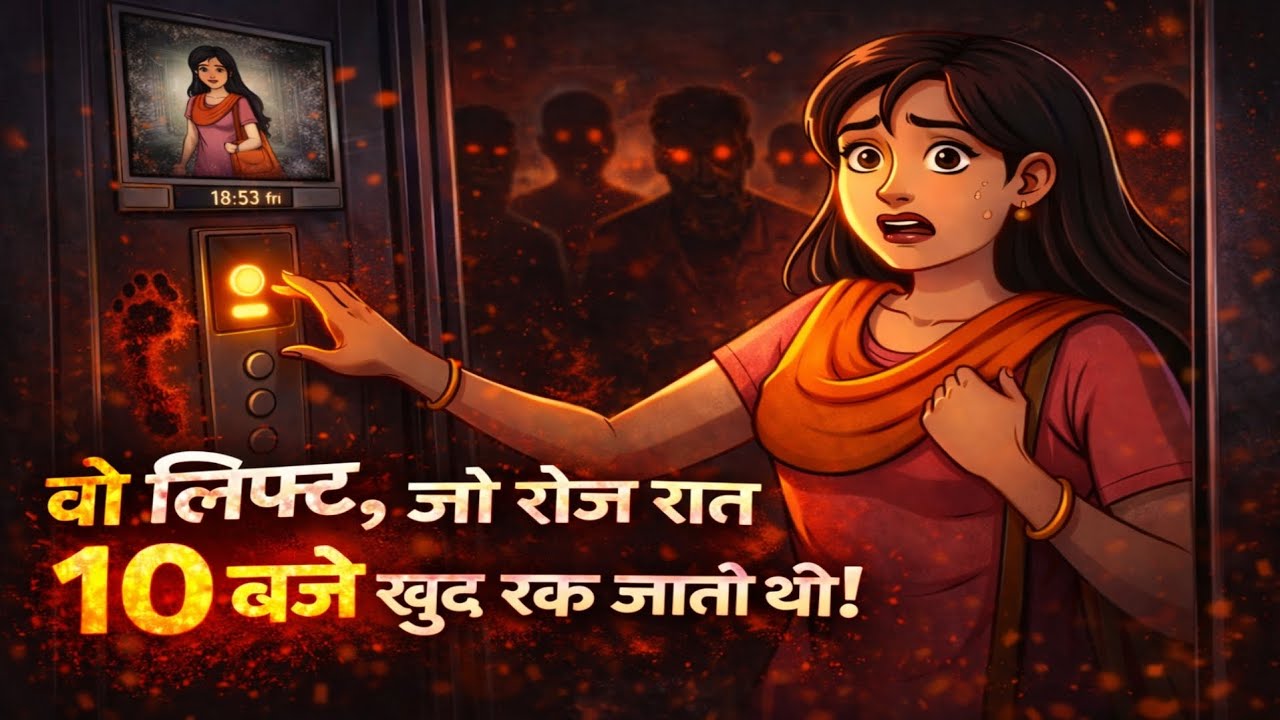 Wo Lift Jo Roz Raat 10 Baje khud Band Ho Jaati Thi 😨| Hindi Horror Kahani | Kahani Wala TV 
