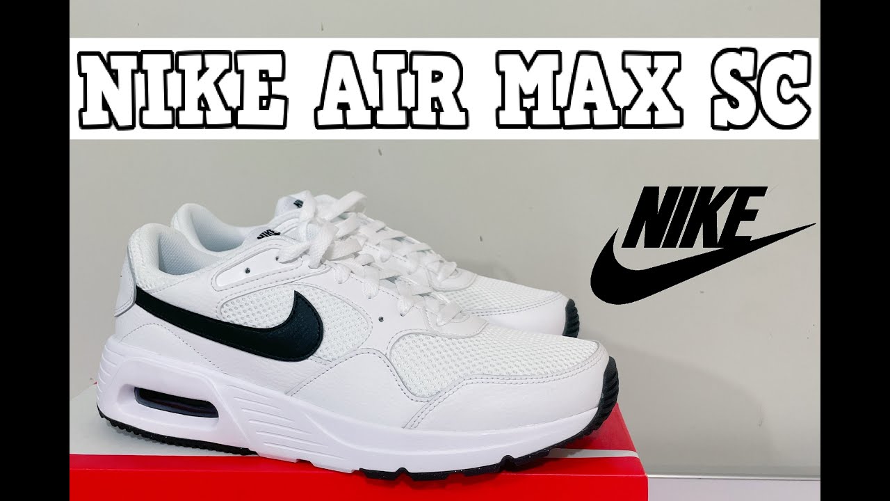 EVOLVED: Nike Air Max SC | Review & unboxing NIke Air Max SC blancos con swoosh negro