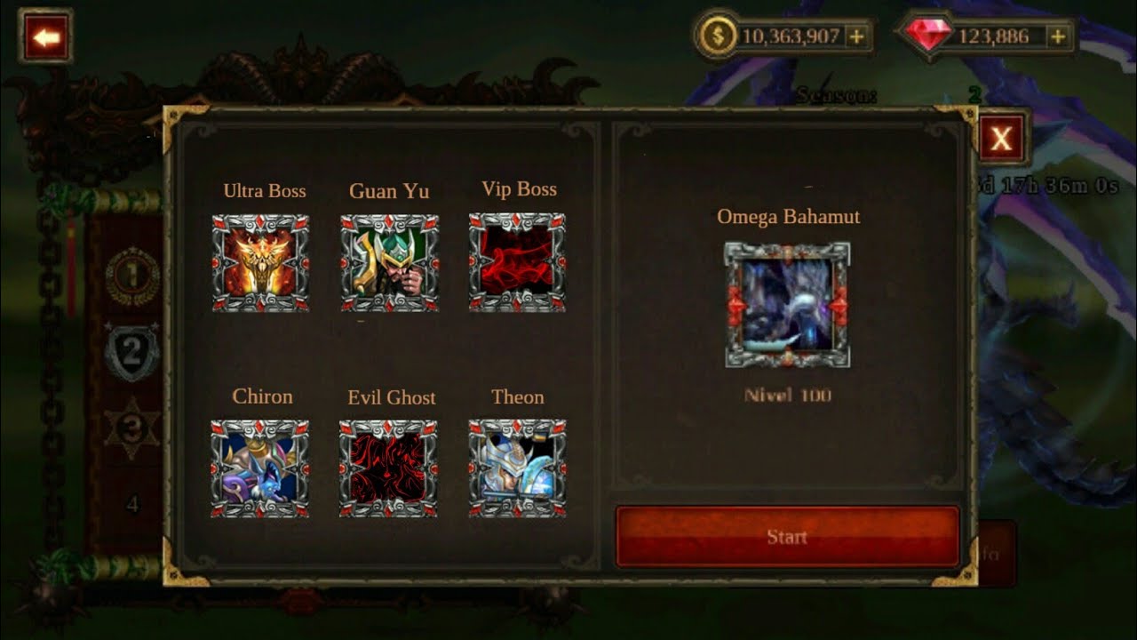 New Legend Boss | Omega Bahamut | Epic Heroes: Hero Wars