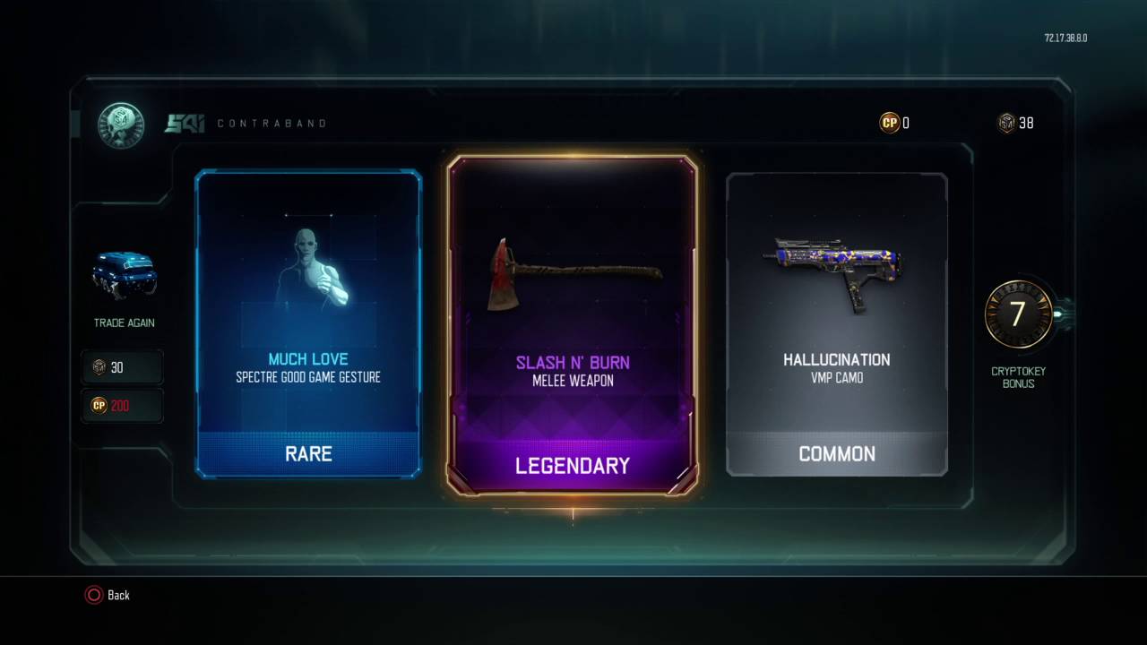 Slash'n Burn Unlocked!/Bo3