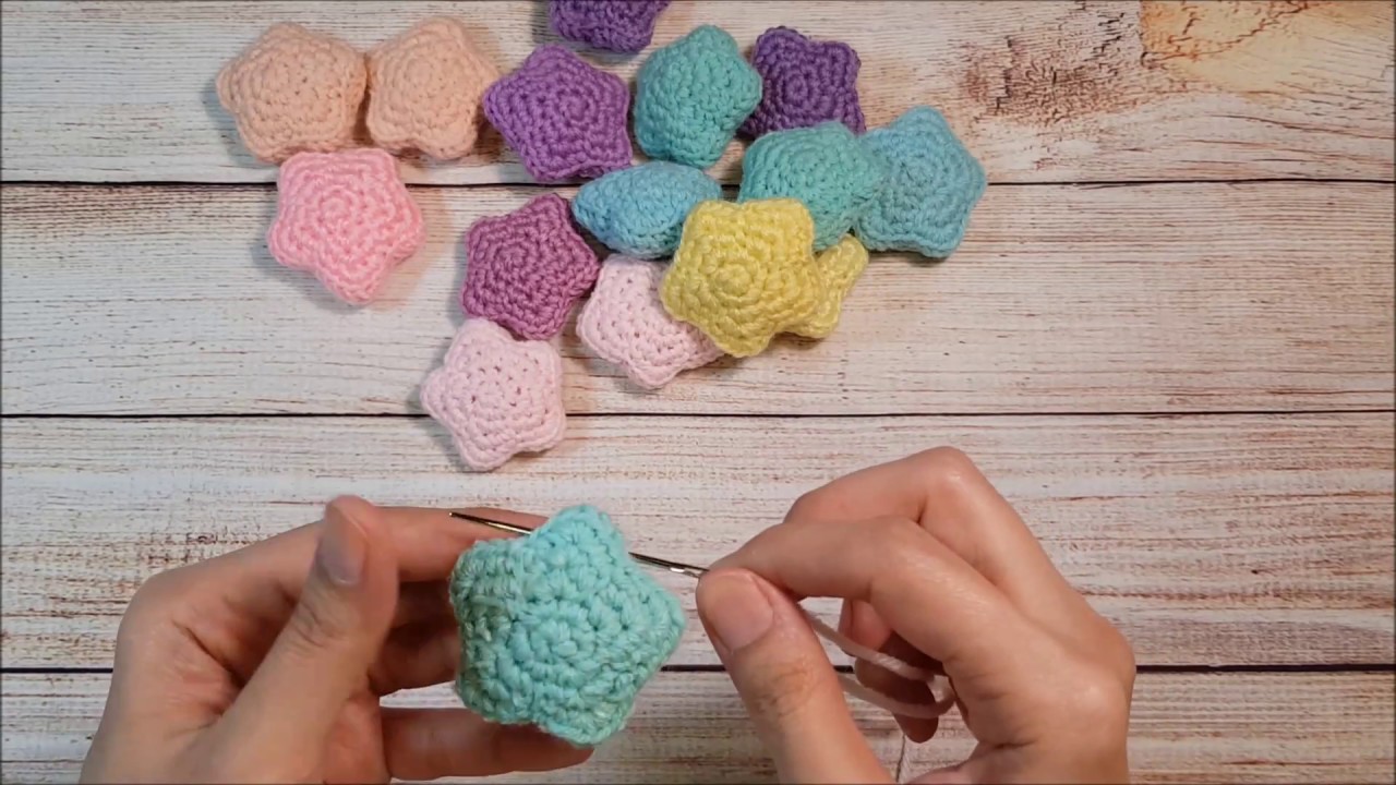 كروشيه أميغورومي نجمة Crochet Star Amigurumi