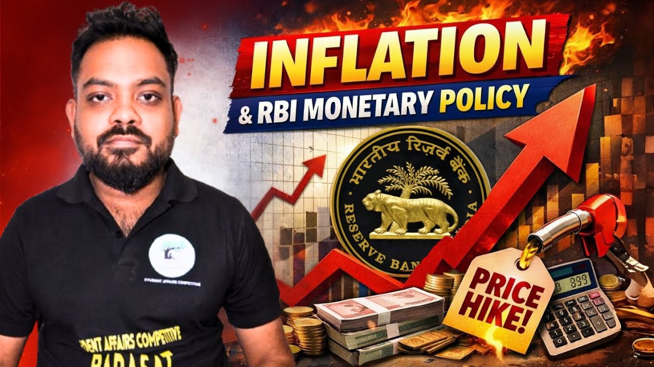INFLATION & RBI MONETARY POLICY | Economy Class | Railway | WBCS | SSC | WBPSC | WBP | BANK
