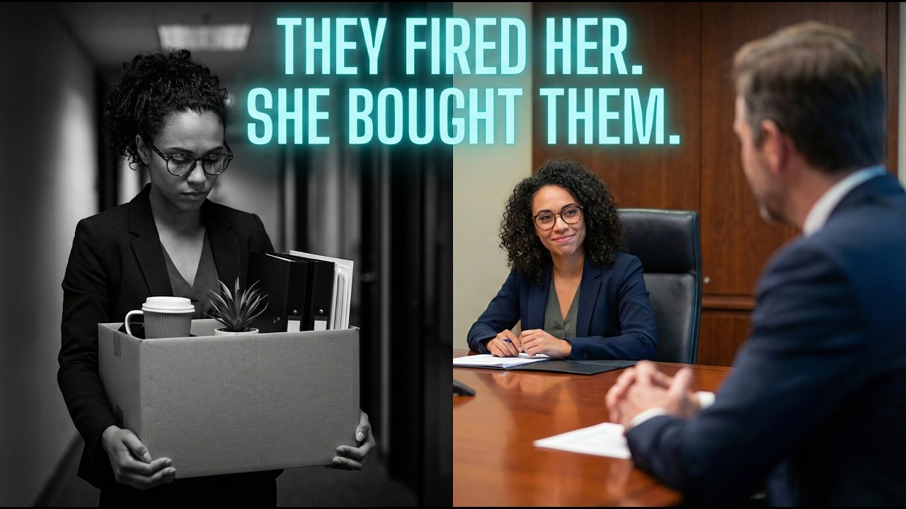 My Boss Gave My Promotion to a Man Who Stole My Work, So I Bought His Company.