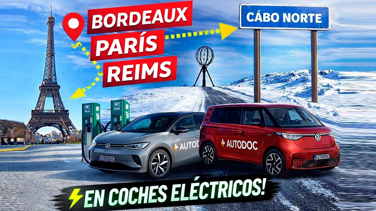 ¿AUTONOMÍA SUFICIENTE? Rumbo al CABO NORTE ⚡Etapa Burdeos–París–Reims