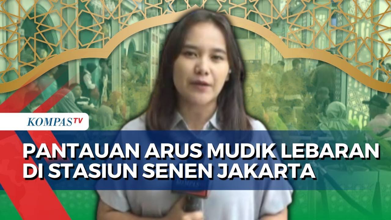 Pantauan Arus Mudik Lebaran 2025 di Stasiun Senen Jakarta, Warga Pilih Mudik Awal