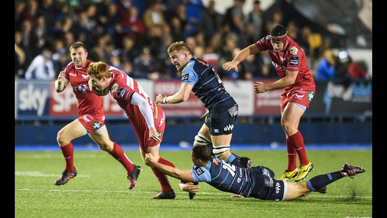 Round Seven Highlights: Cardiff Blues v Scarlets Rugby | 2016/17 season