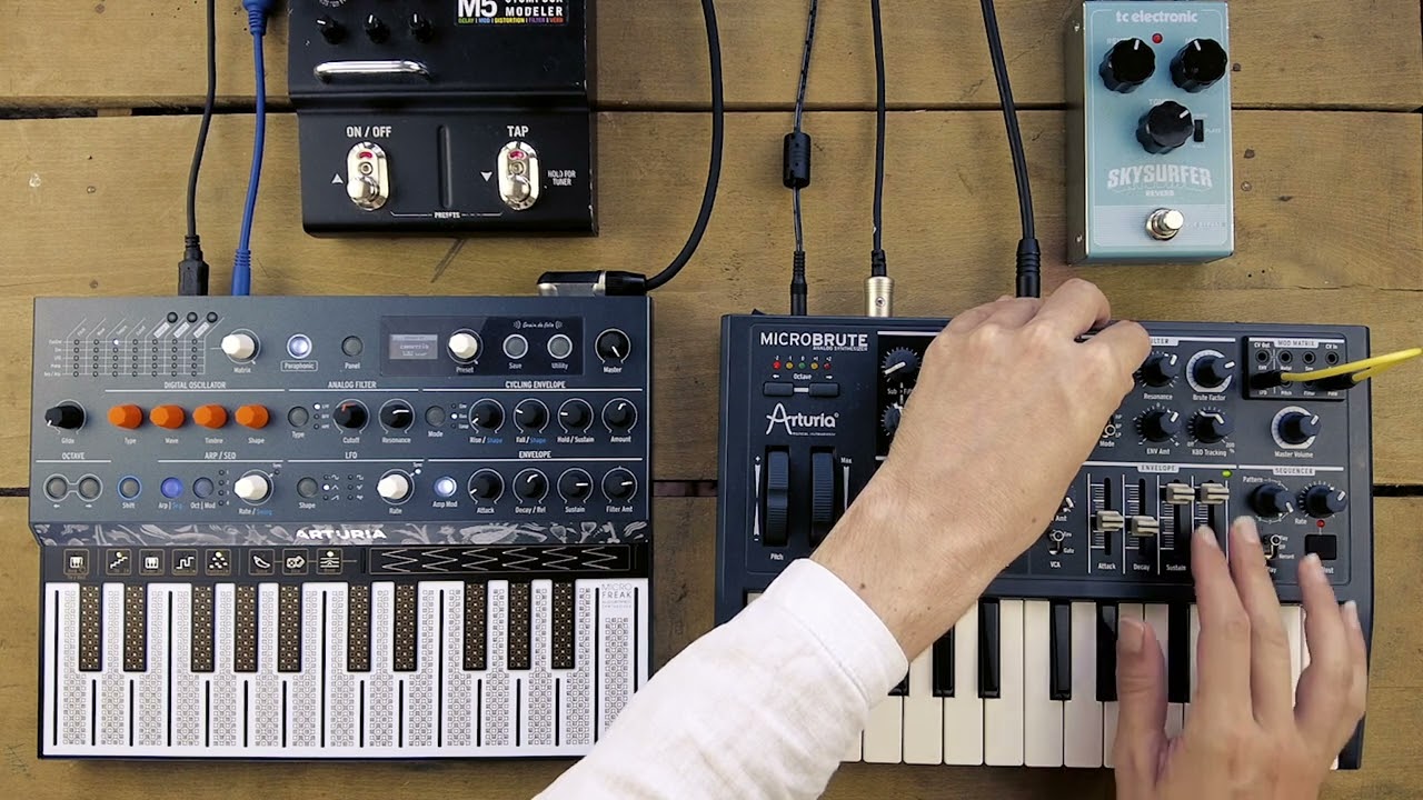 Arturia Microbrute & Microfreak