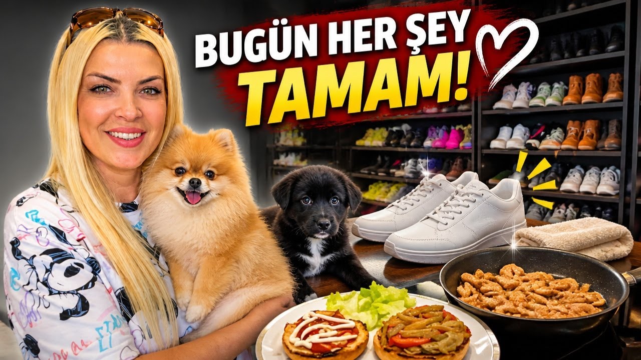 NE KADAR ÇOK DEMEYİN🙈 Dolap Düzeni + Beyaz Ayakkabı Temizliği + Mercimekli Kek