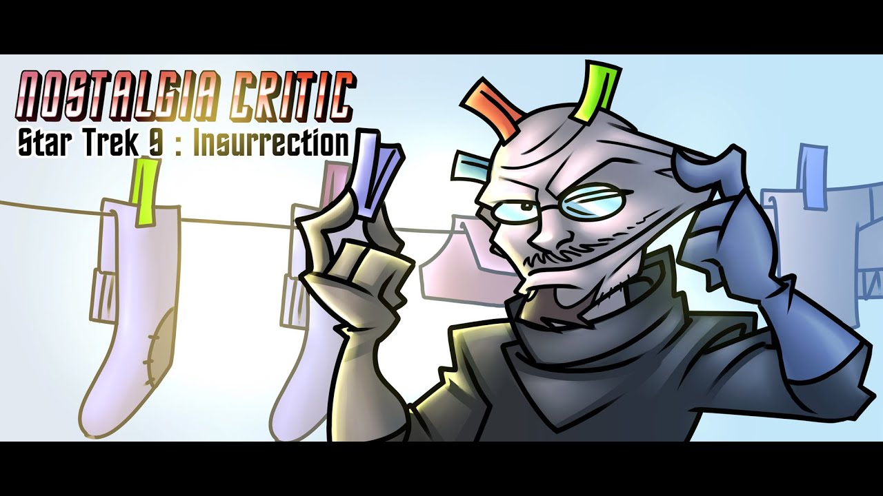 Nostalgia Critic #198 - Star Trek 9: Insurrection rus sub