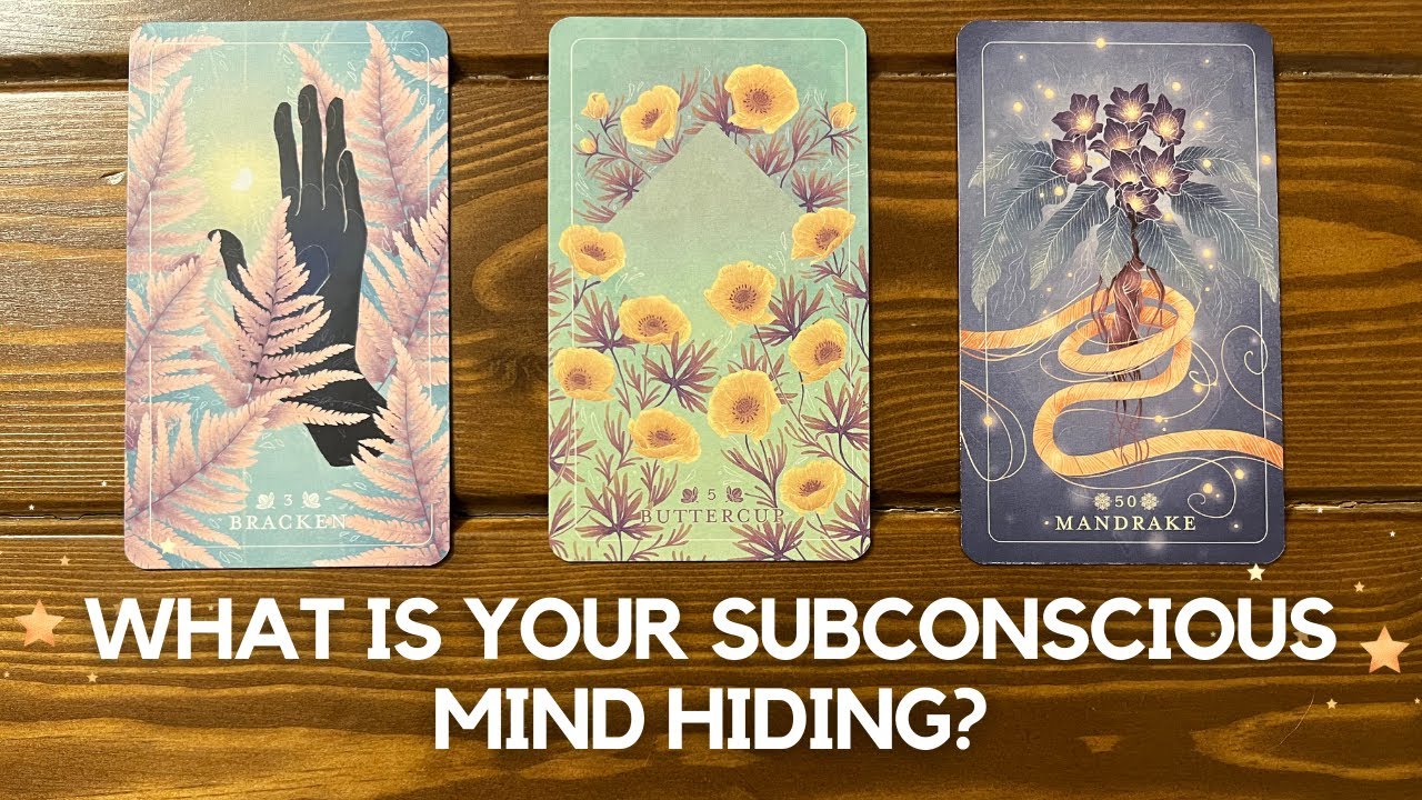 What is your subconscious mind hiding? ✨🌔🤫🤔✨| Pick a card