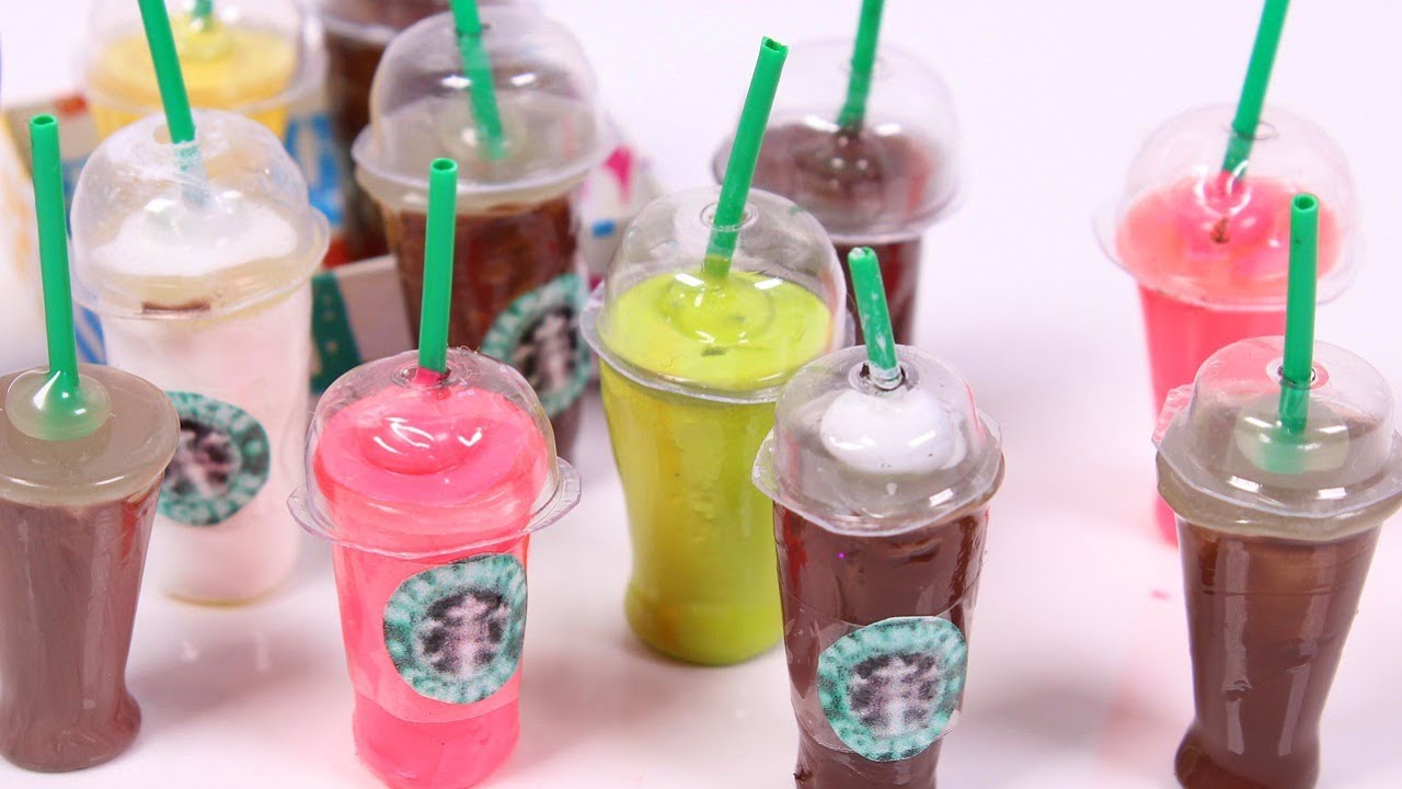 DIY Mini Starbucks WITHOUT polymer clay