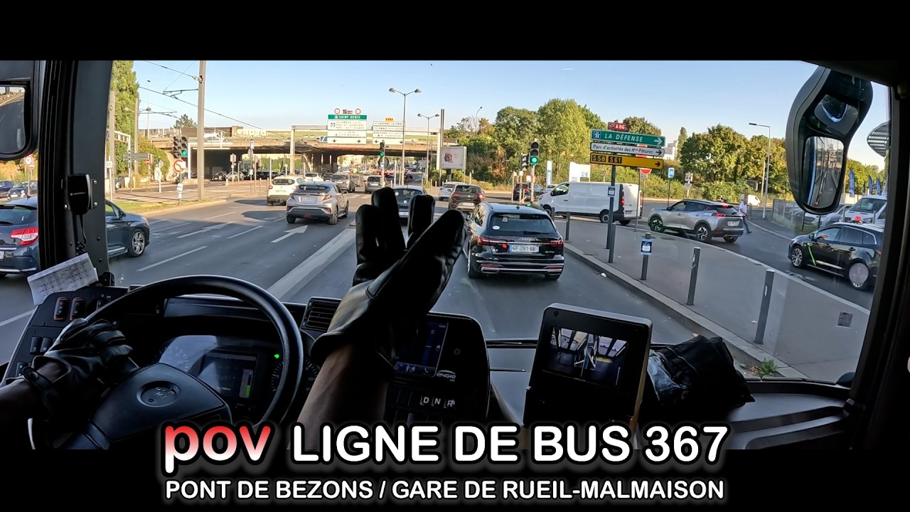 POV Bus | Pont de Bezons - Tramway / Gare de Rueil RER