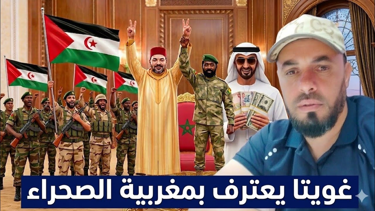مالي تعترف بمغربية الصحراء ، غويتا يتلقى ضربات من الجزائر في الازواد والنيجر وموريتانيا 