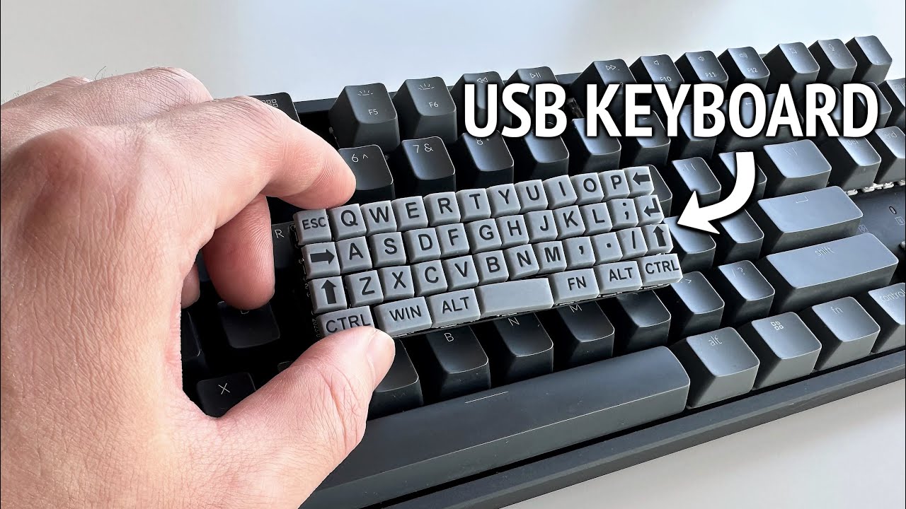 Я сделал крошечную клавиатуру