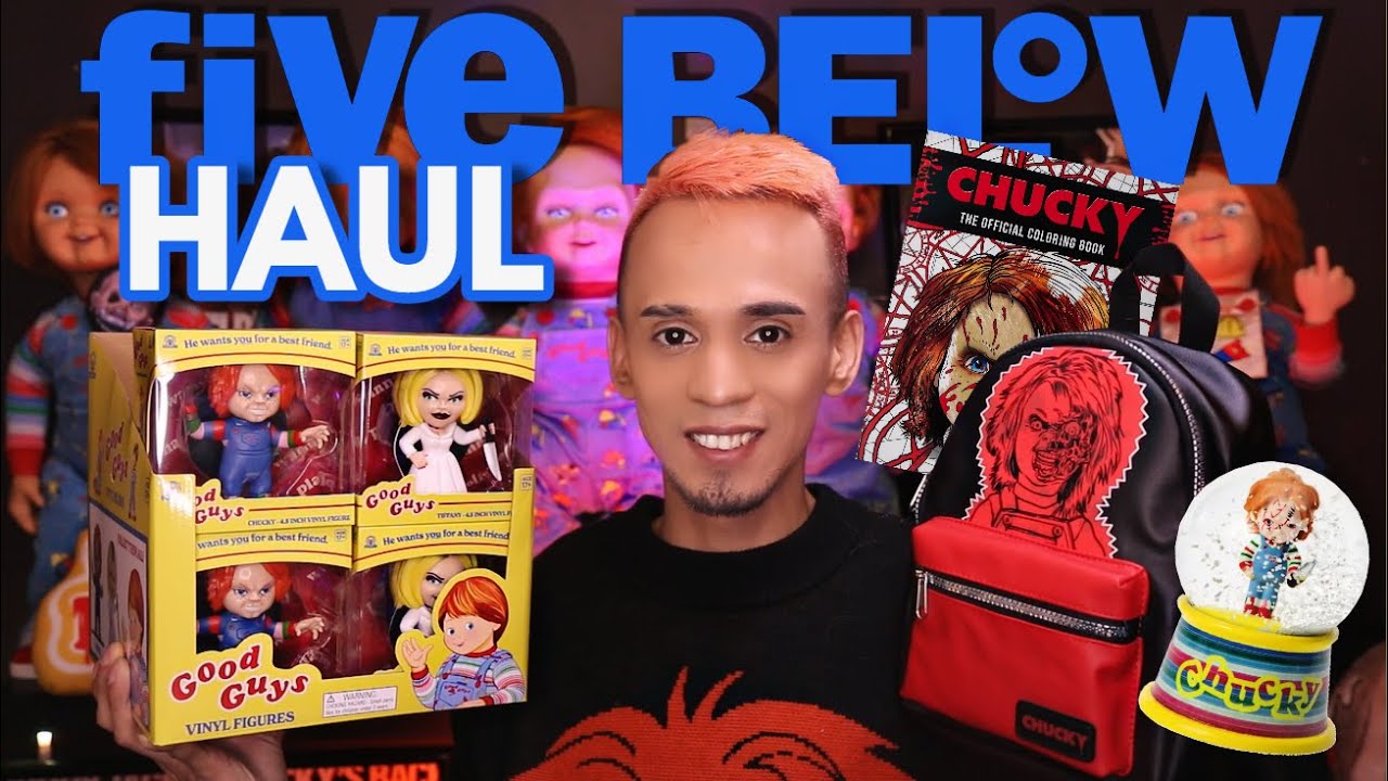 FIVE BELOW CHUCKY HORROR HAUL - ALL THE STUFF WORTH BUYING | EDGAR-O
