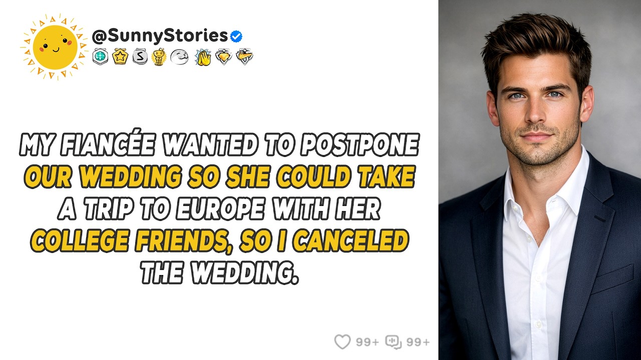 AITA for canceling our wedding when my fiancée asked to postpone it for a Europe trip?