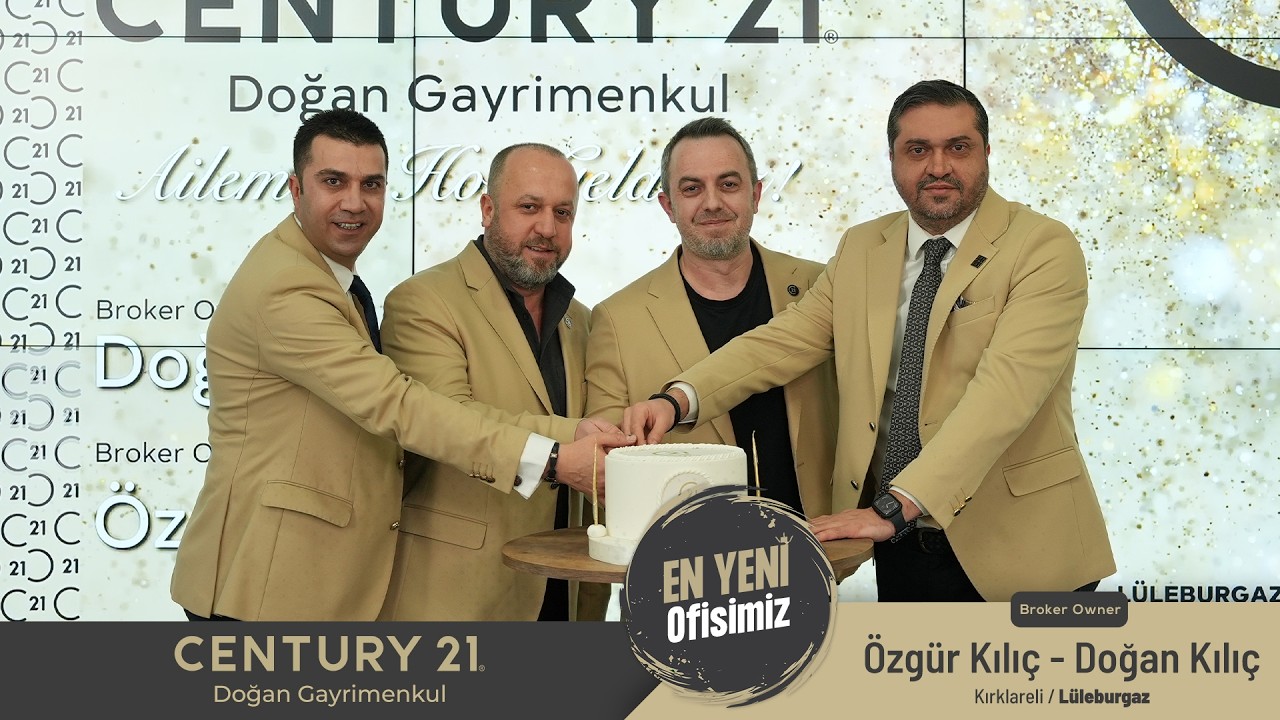 Hoş Geldin CENTURY 21 DOĞAN! 🎉
