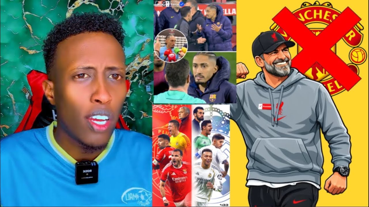 Man United Oo Klopp Beenisay Inee Doonteen, Barcelona Oo Careysan & Champions League Caawa